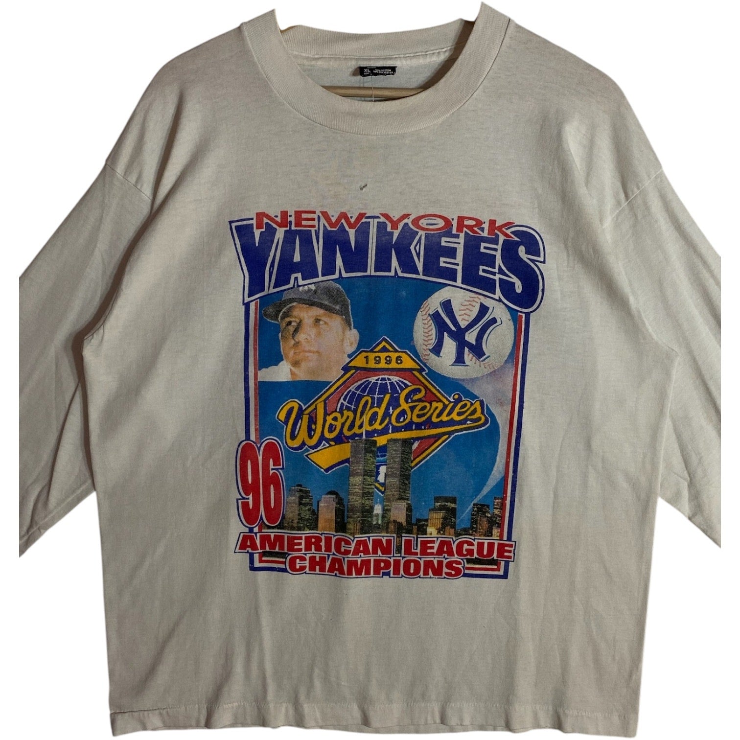 Vintage New York Yankees 1996 World Series MLB Long Sleeve T-Shirt