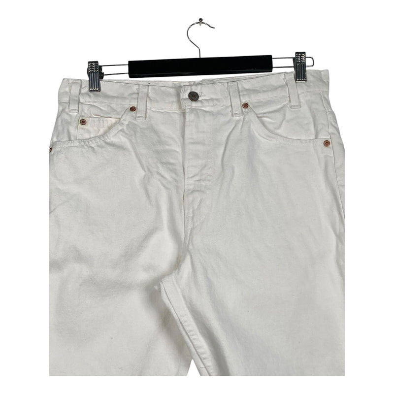 Vintage White Chino Shorts 33