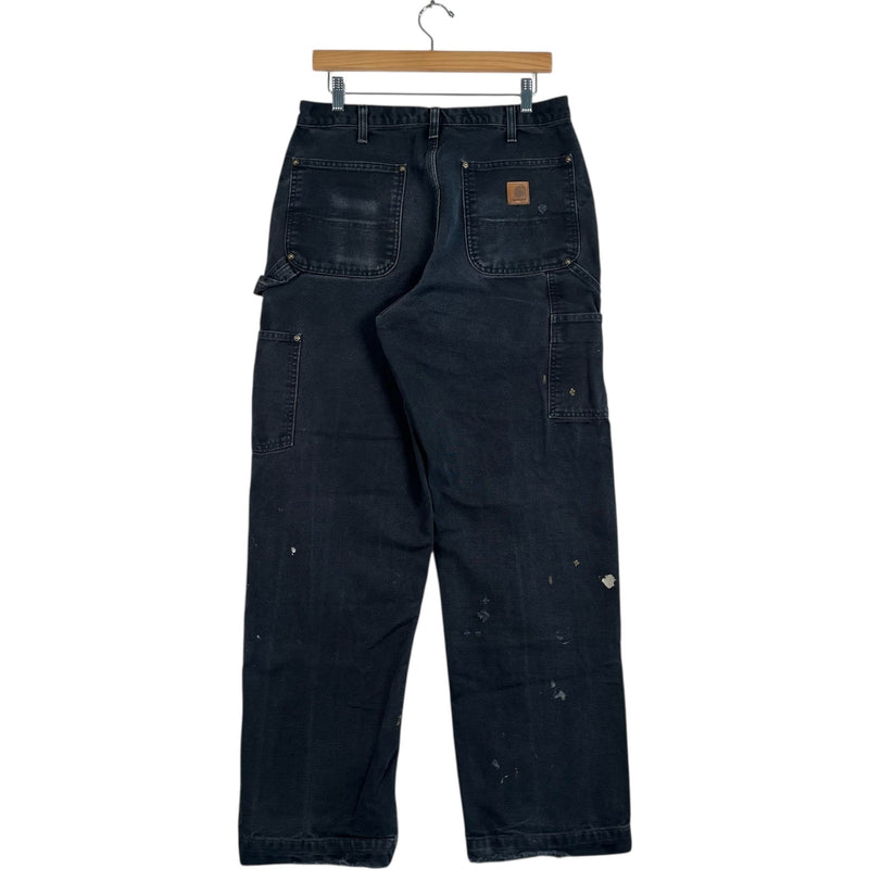 Vintage Carhartt Dungaree Carpenter Double Knee Pants 32 x 32
