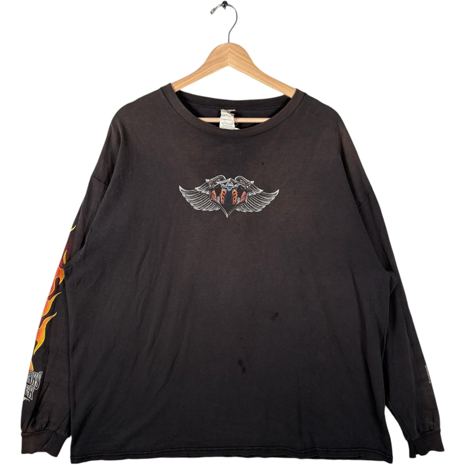 Vintage "Behind Bars Forever" Motorcycle Long Sleeve