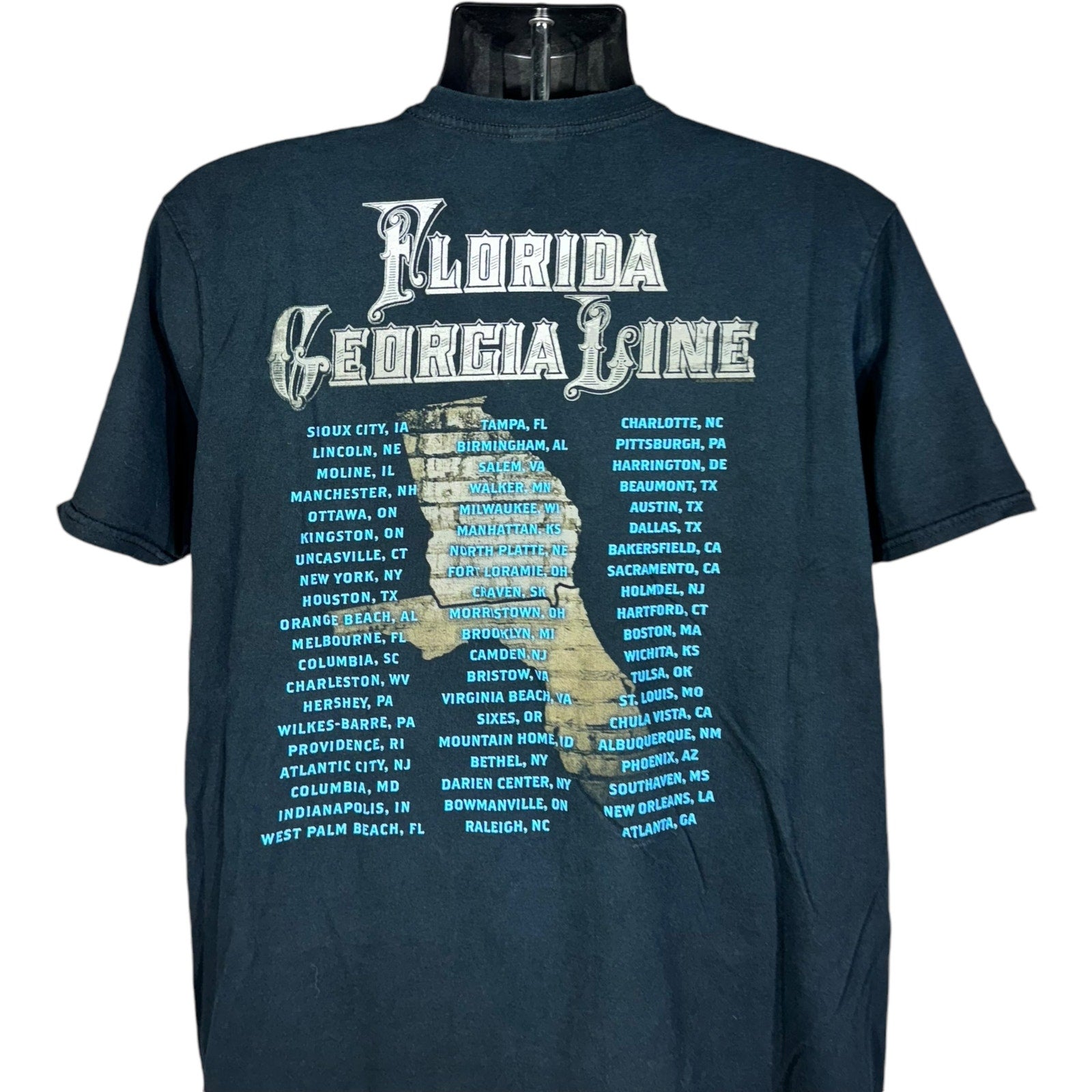 Florida Georgia Line "Anything Goes" Tour Tee