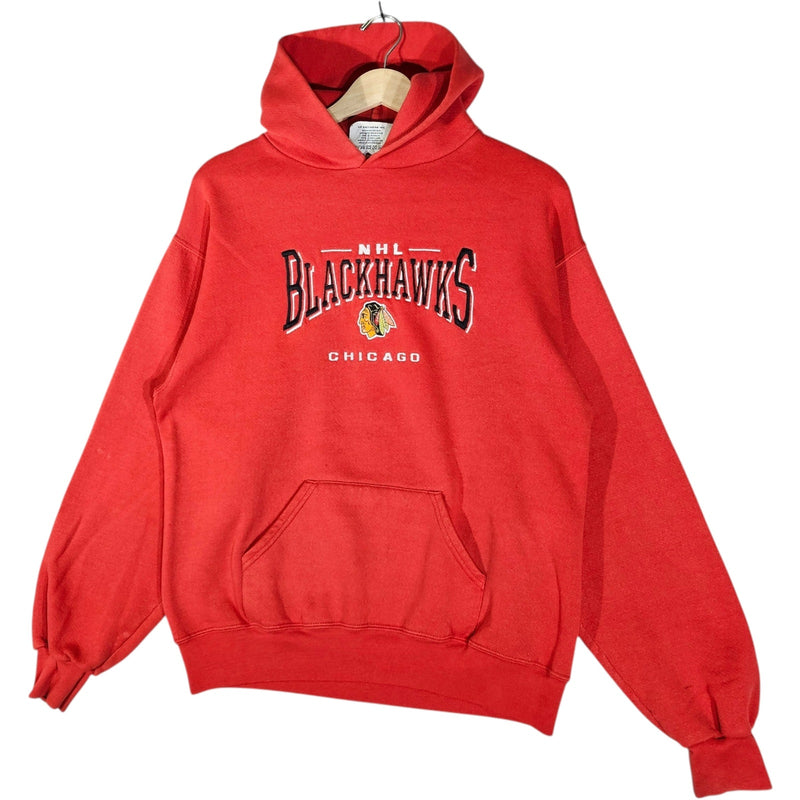 Vintage Chicago Blackhawks Team Logo Hoodie