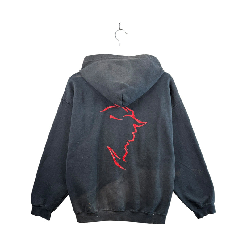 Vintage Disney Beauty And The Beast Full Zip Hoodie