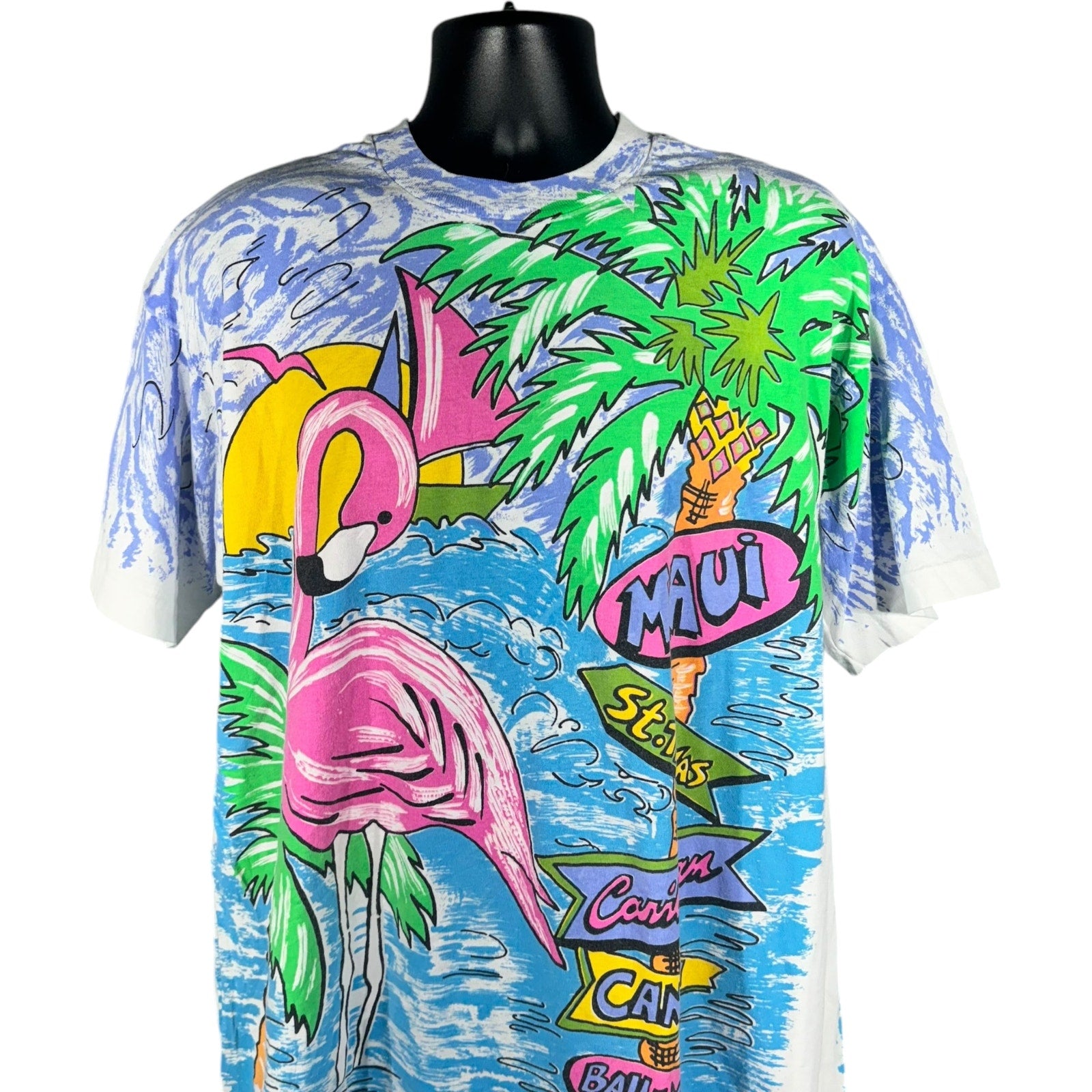 Vintage Flamingo AOP Tee 90s