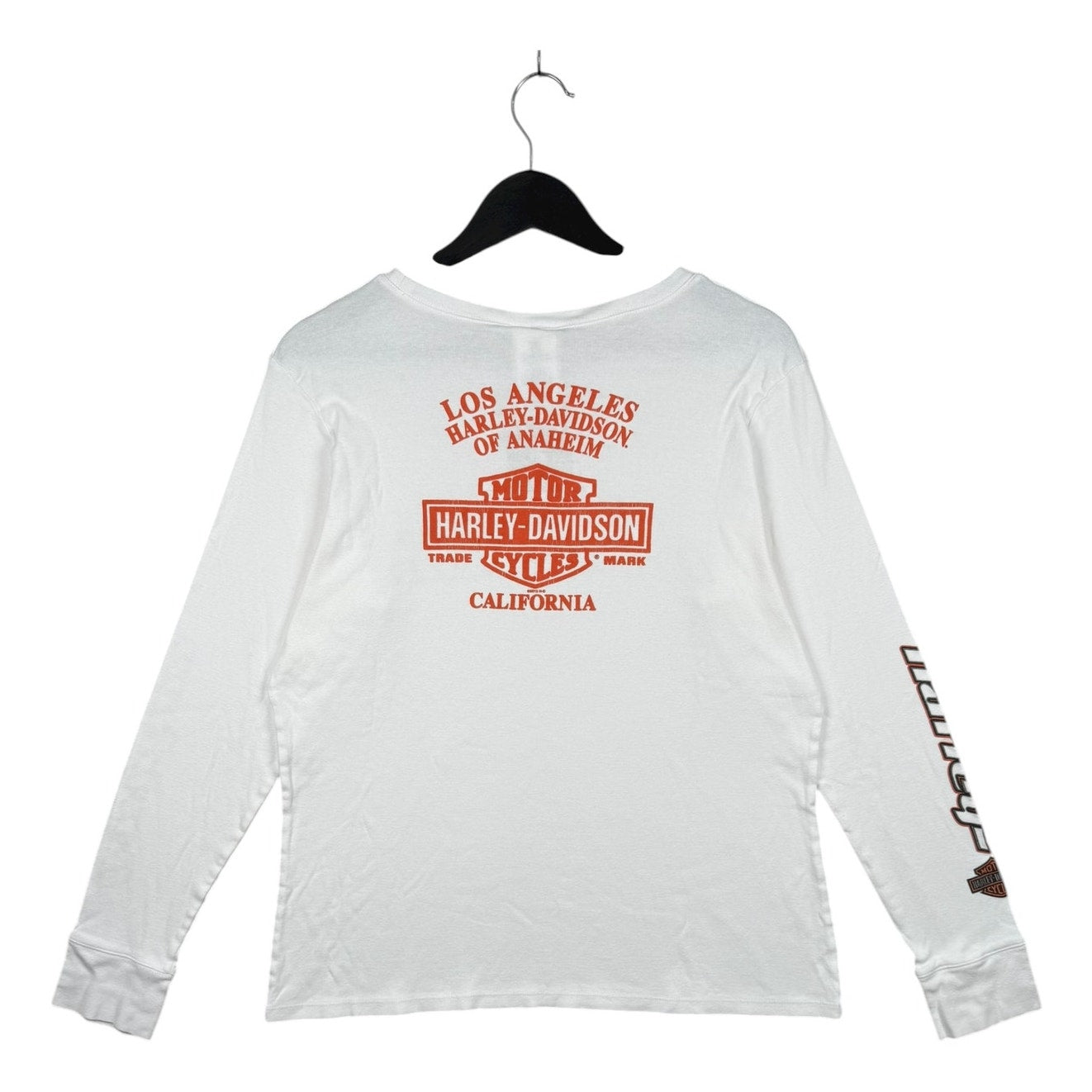 ***MEASUREMENT*** Vintage Harley Davidson LA California Long Sleeve T-Shirt