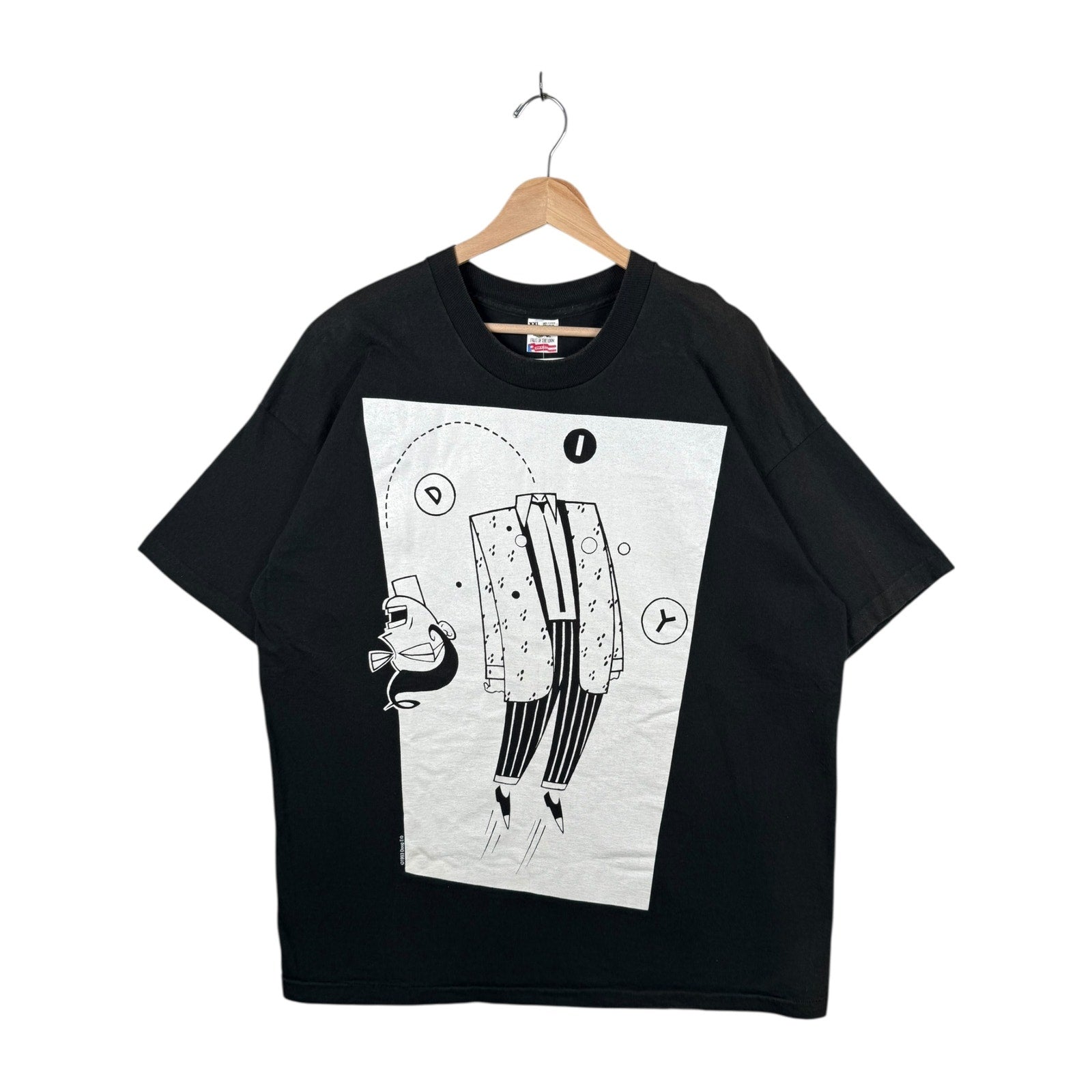 Vintage Tuxedo Abstract T-Shirt
