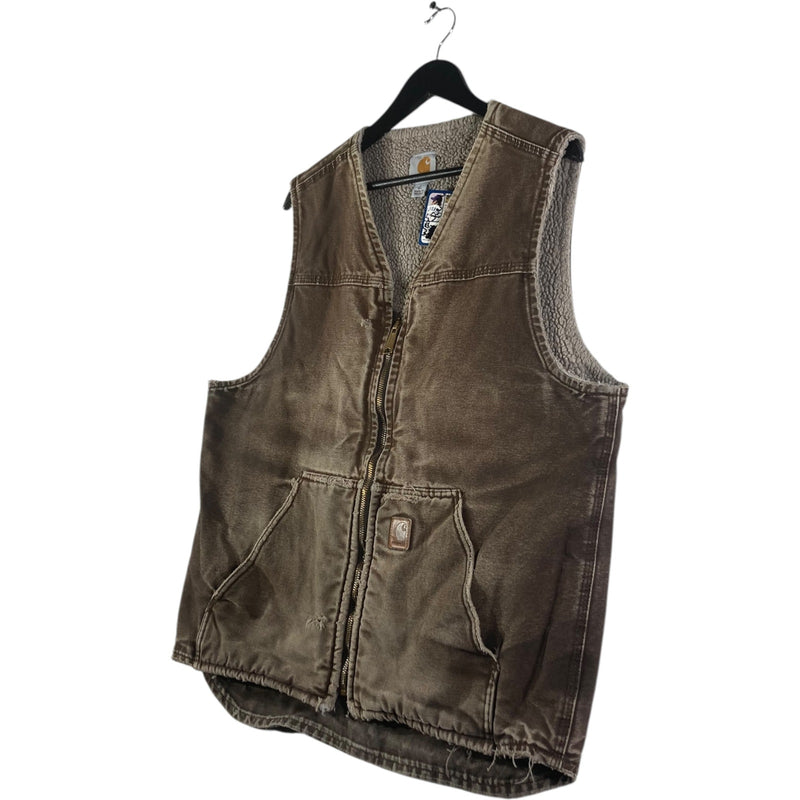 Vintage Carhartt Canvas Utility Workwear Vest