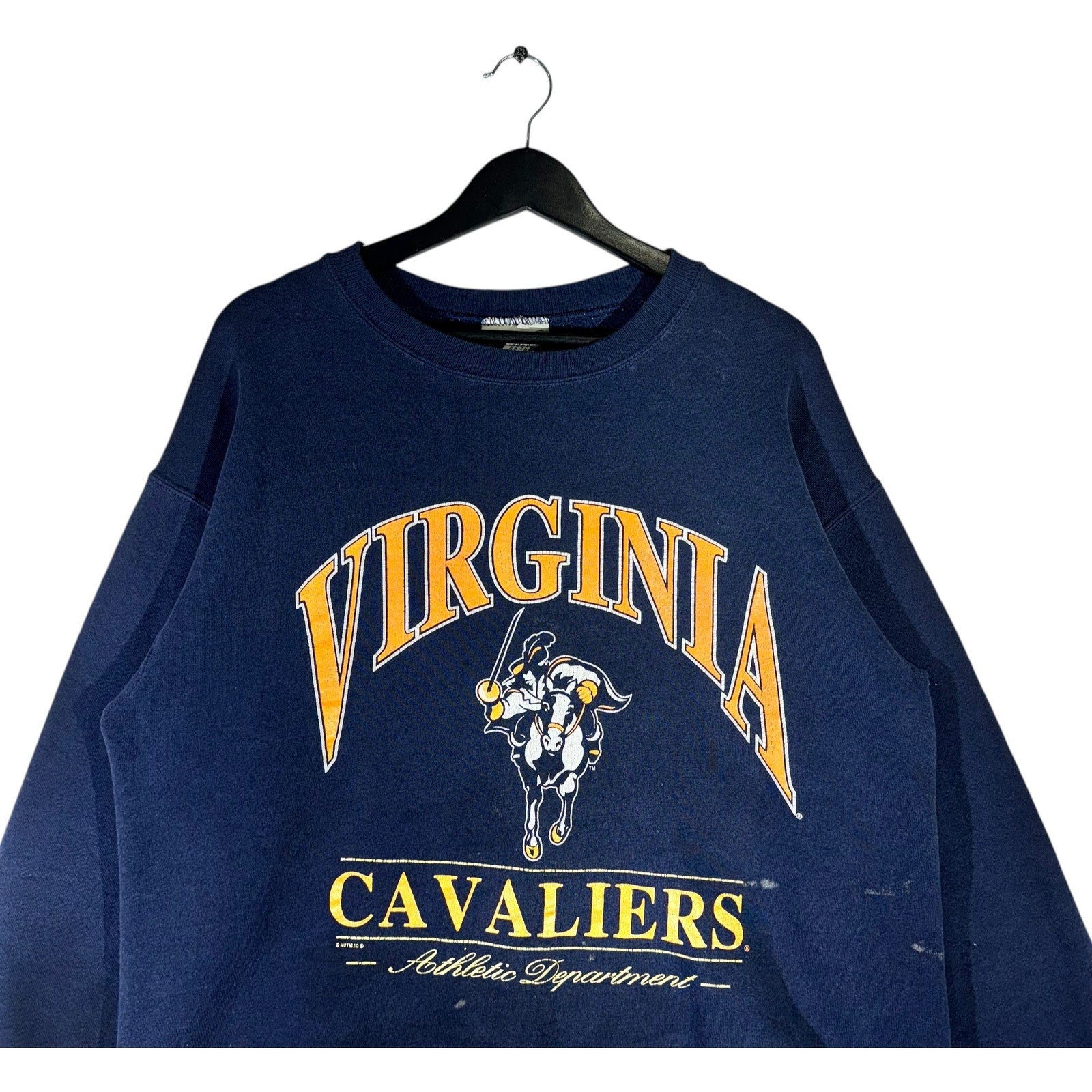 Vintage University Of Virginia Cavaliers Spellout Crewneck