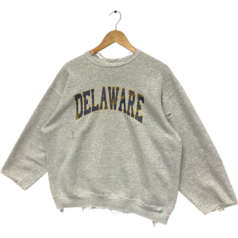 Vintage Discus Delaware Spellout Crewneck 90s