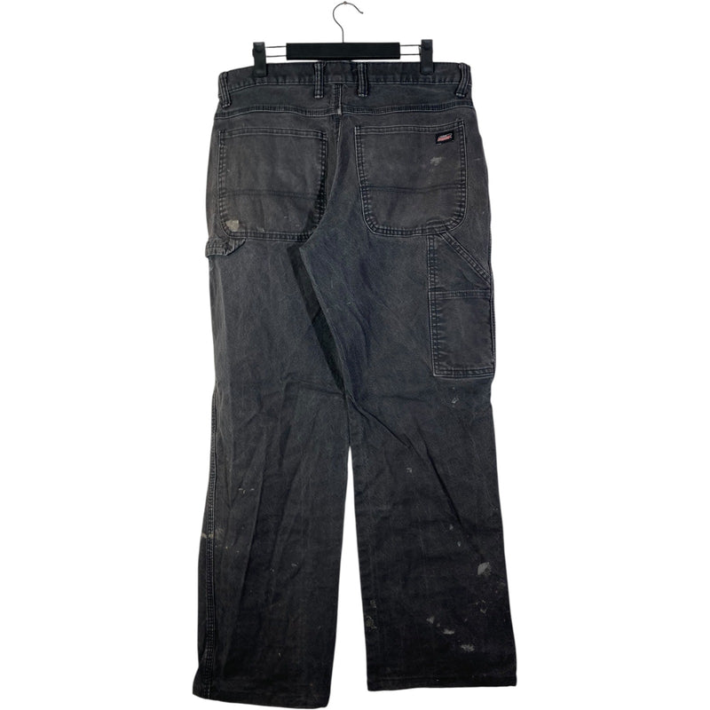 Vintage Dickies Paint Splatter Faded Carpenter Denim Jeans 32x32