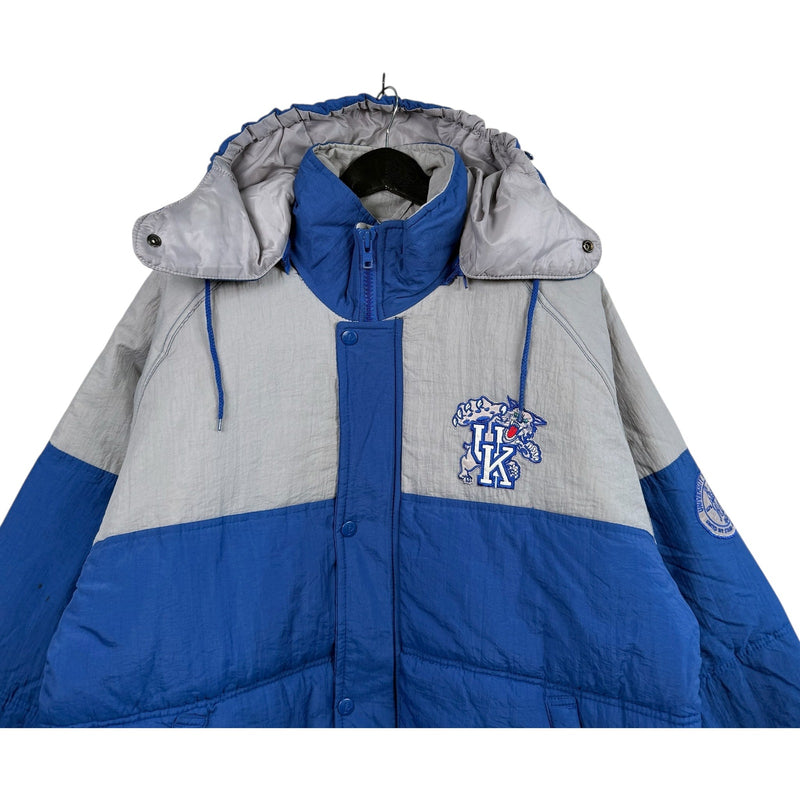 Vintage University Of Kentucky Wildcats Puffer Jacket
