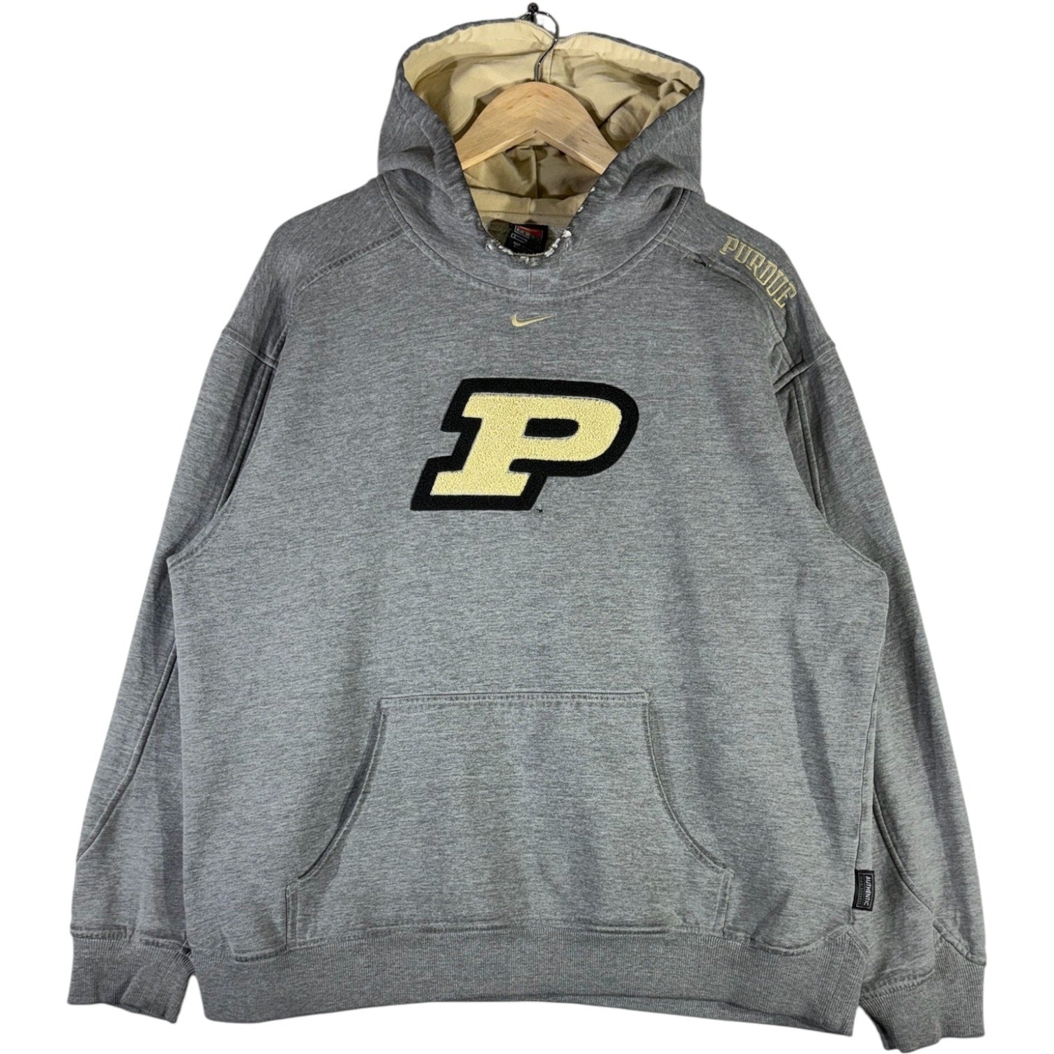 Vintage Nike Center Swoosh Purdue University Hoodie