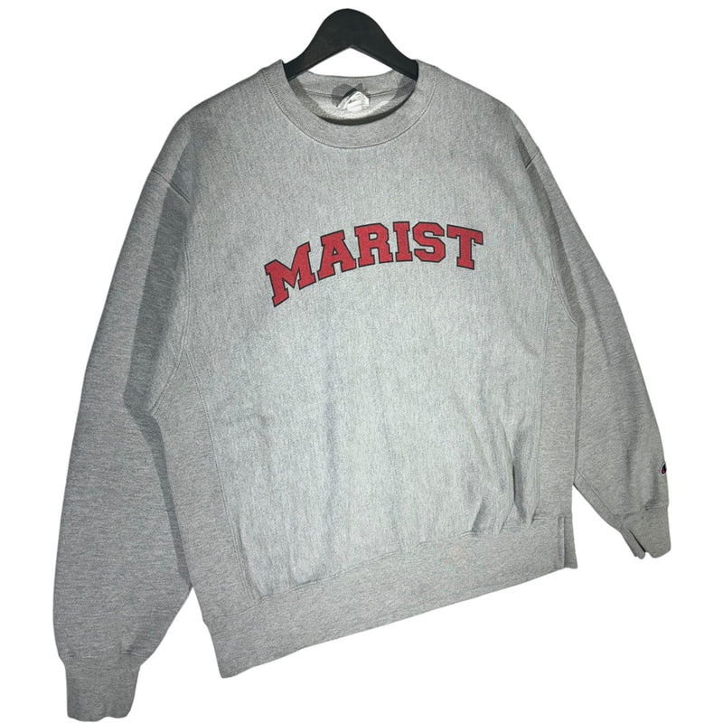 Champion Reverse Weave Marist College Spellout Crewneck