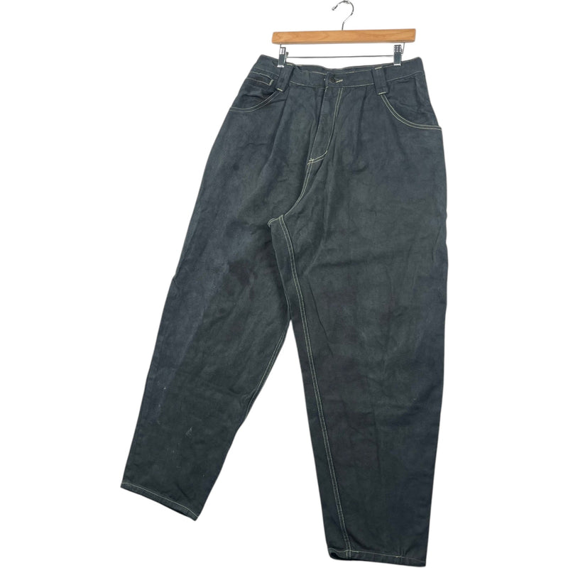 Vintage Knockout Jeans Bagy Denim 34x32