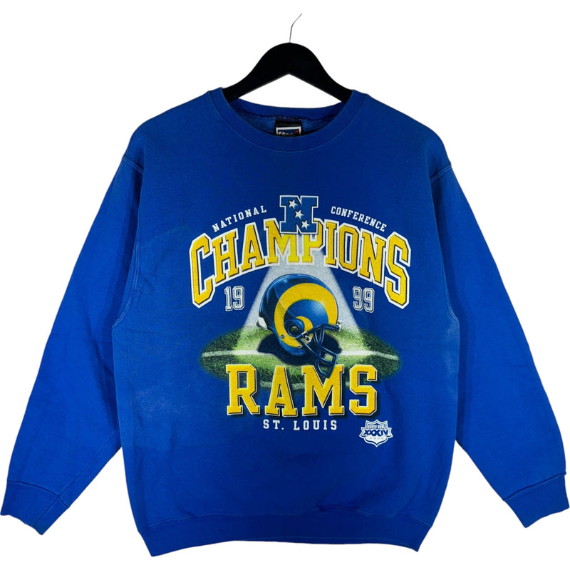 Vintage St. Louis Rams NFC Champions Crewneck 1999