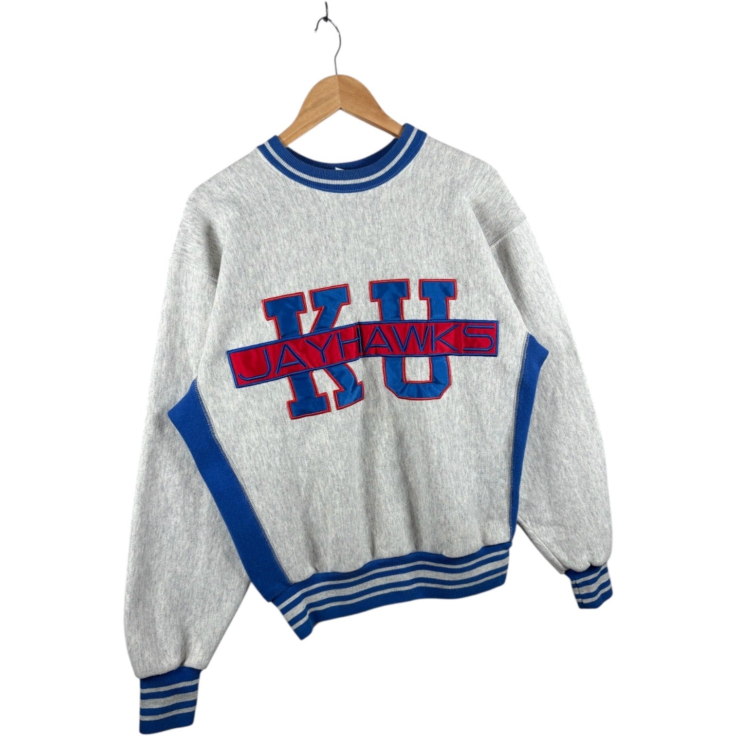 Vintage Kansas University Jayhawks Pullover Crewneck