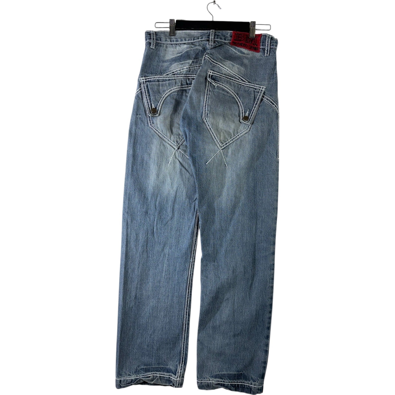 Vintage BM Denim Y2K Straight Leg Denim Jeans 34x33