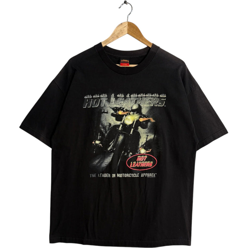 Vintage Hot Leathers Motorcycle Tee