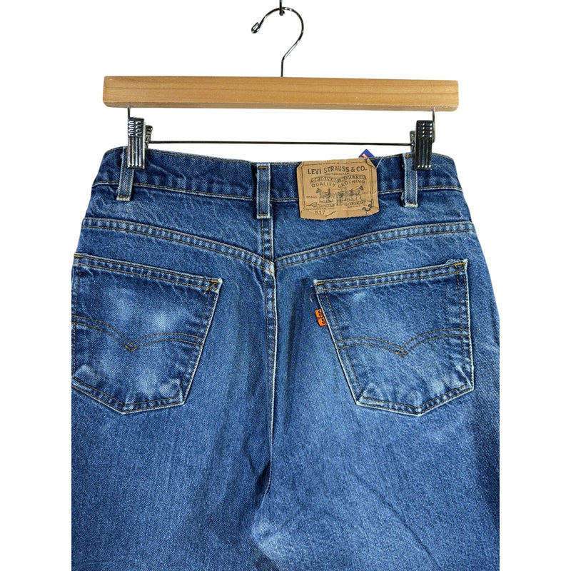 Vintage Levi's 517 Denim Shorts 30x8