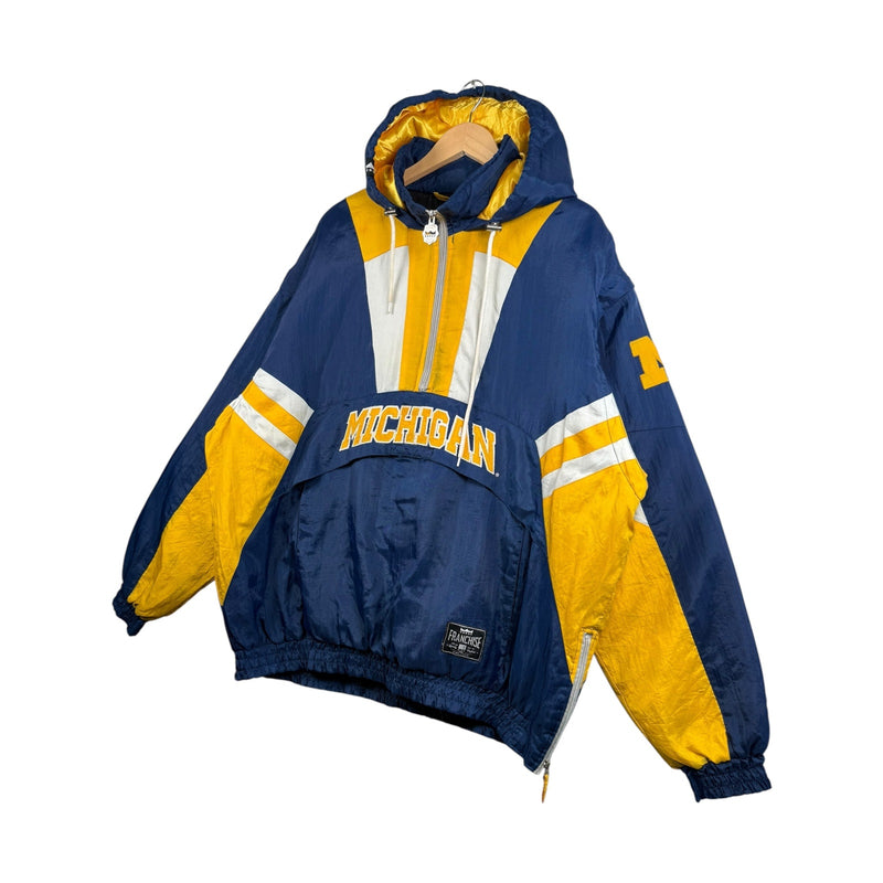 Vintage Michigan Wolverines 1/2 Zip Jacket