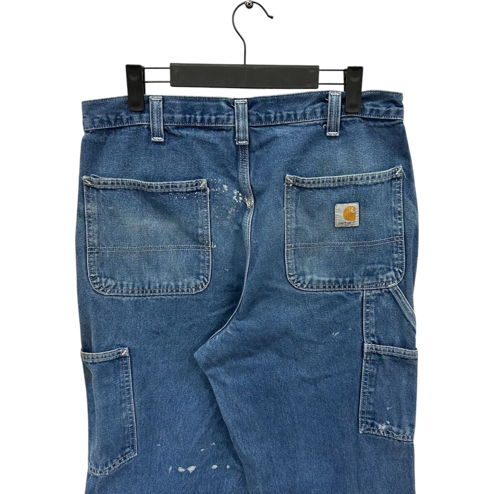 Vintage Carhartt Straight Leg Carpenter Denim Pants 32x30