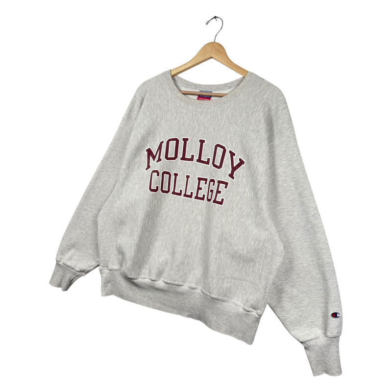 Vintage Champion NCAA Molloy College Heather Sweatshirt