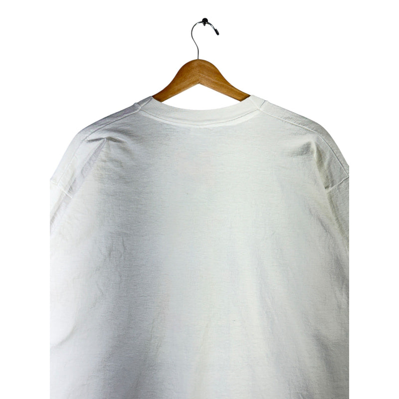 Vintage Saurus Gang "Firefighterasaurus" Cartoon  T-Shirt