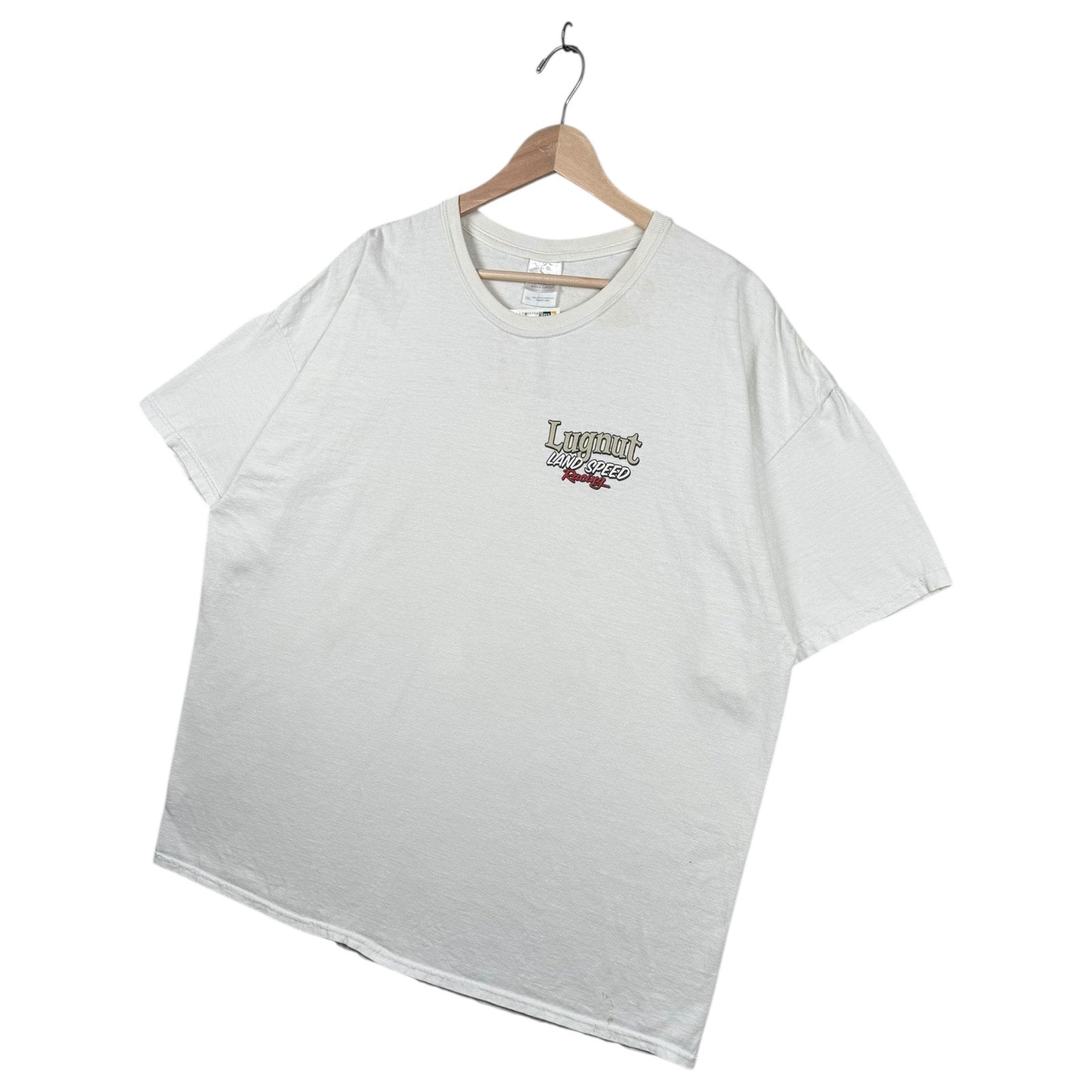 Vintage Lugnut Landspeed John Knaack Racing T-Shirt
