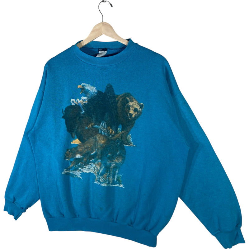 Vintage Wildlife Nature Crewneck