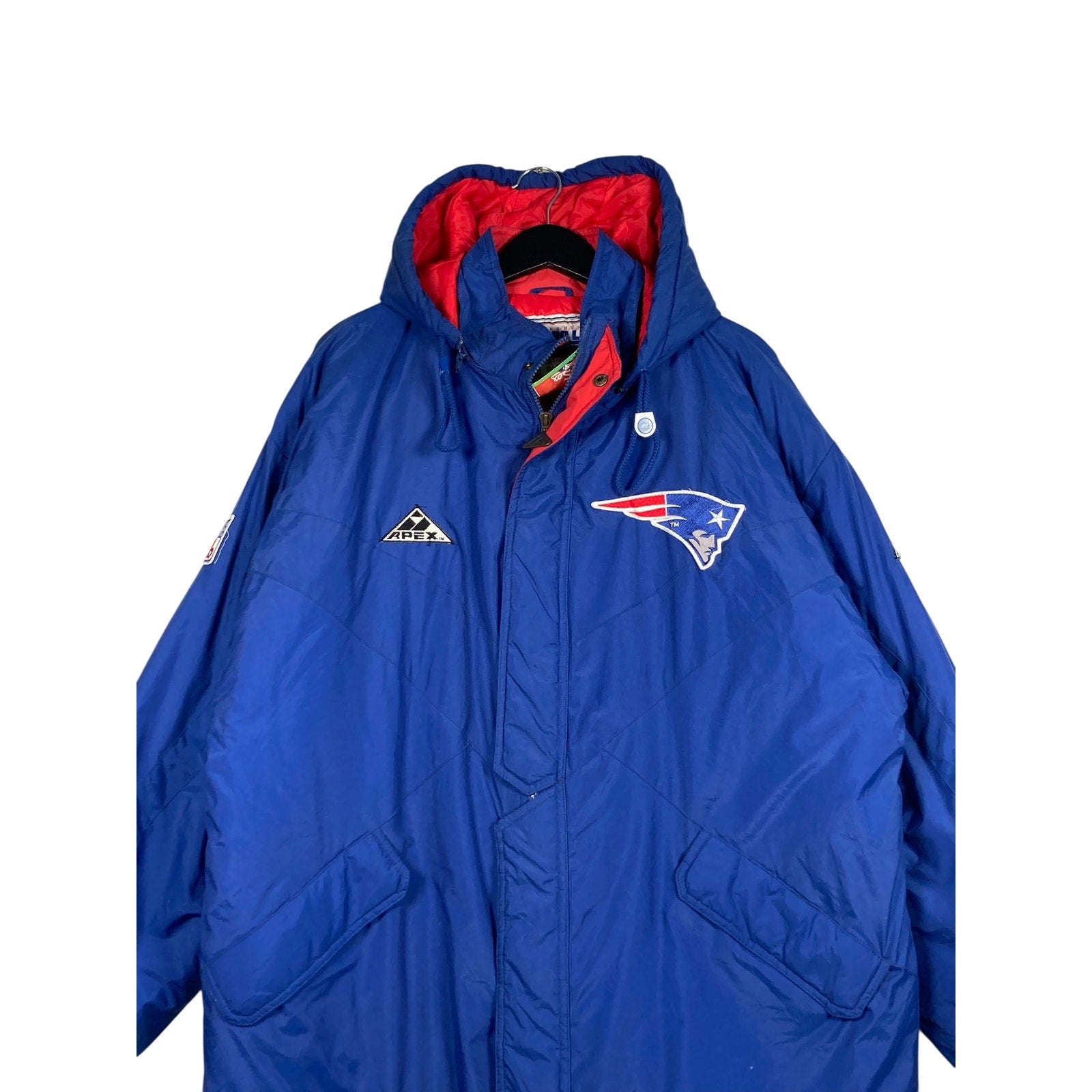 Vintage Pro Line New England Patriots Logo NFL Puffer Jacket