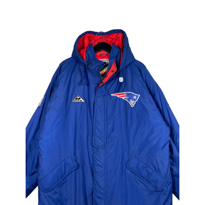 Vintage Pro Line New England Patriots Logo NFL Puffer Jacket