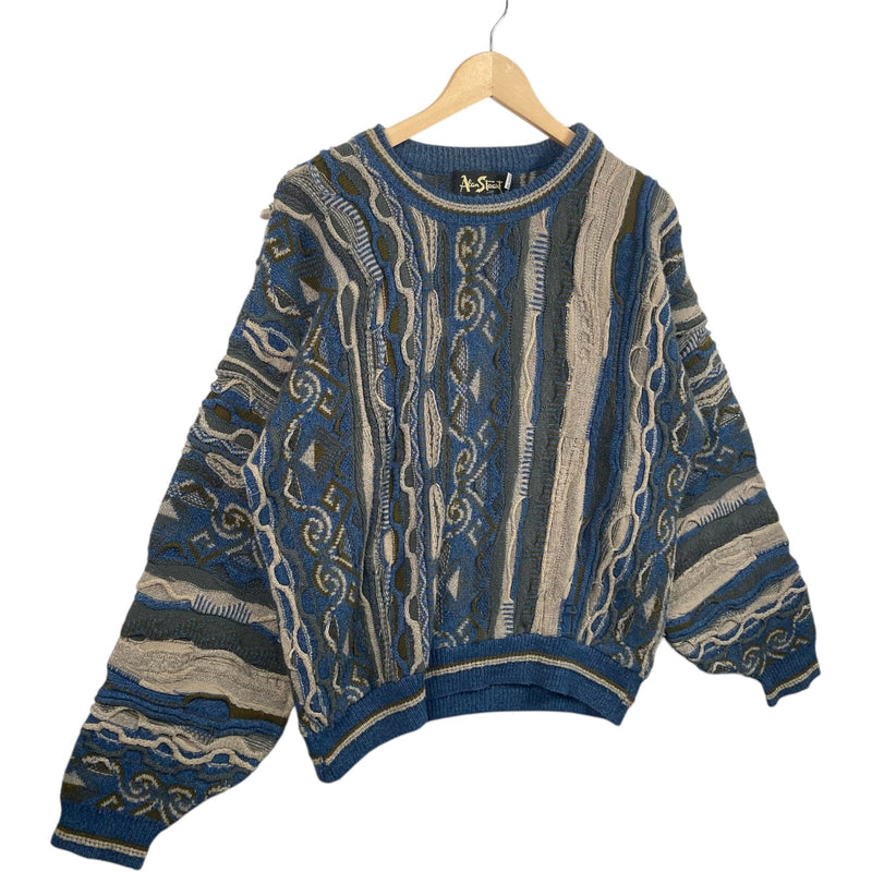 Vintage Alan Stuart 3D Knit Sweater