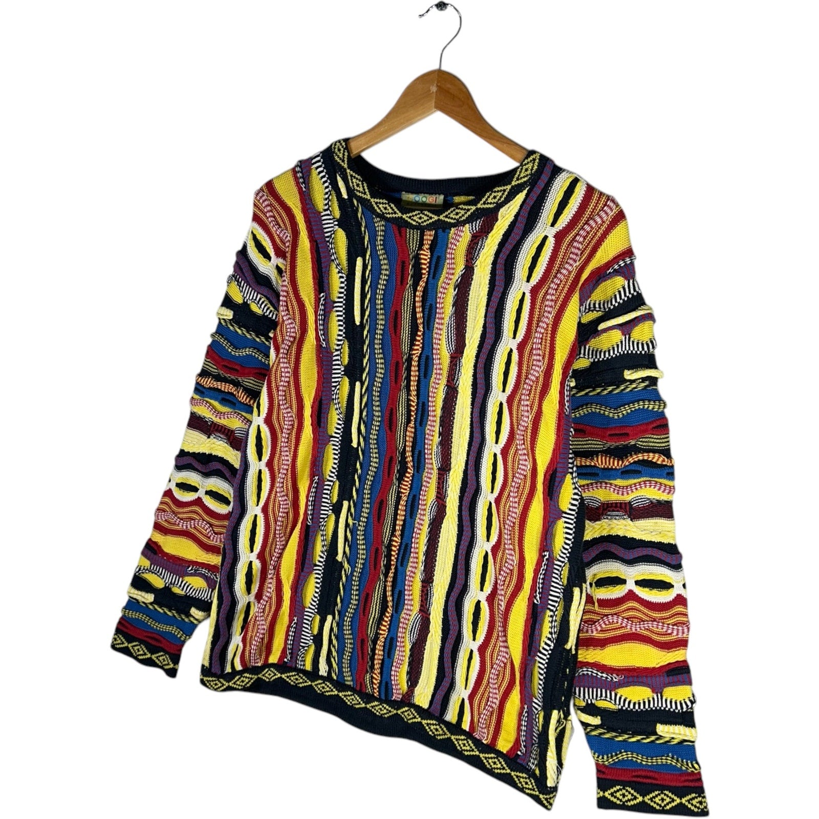 Vintage Coogi 3D Knit Sweater