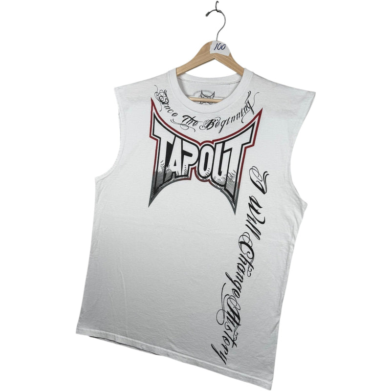 Vintage Tapout MMA Since The Beginning Muscle Tee