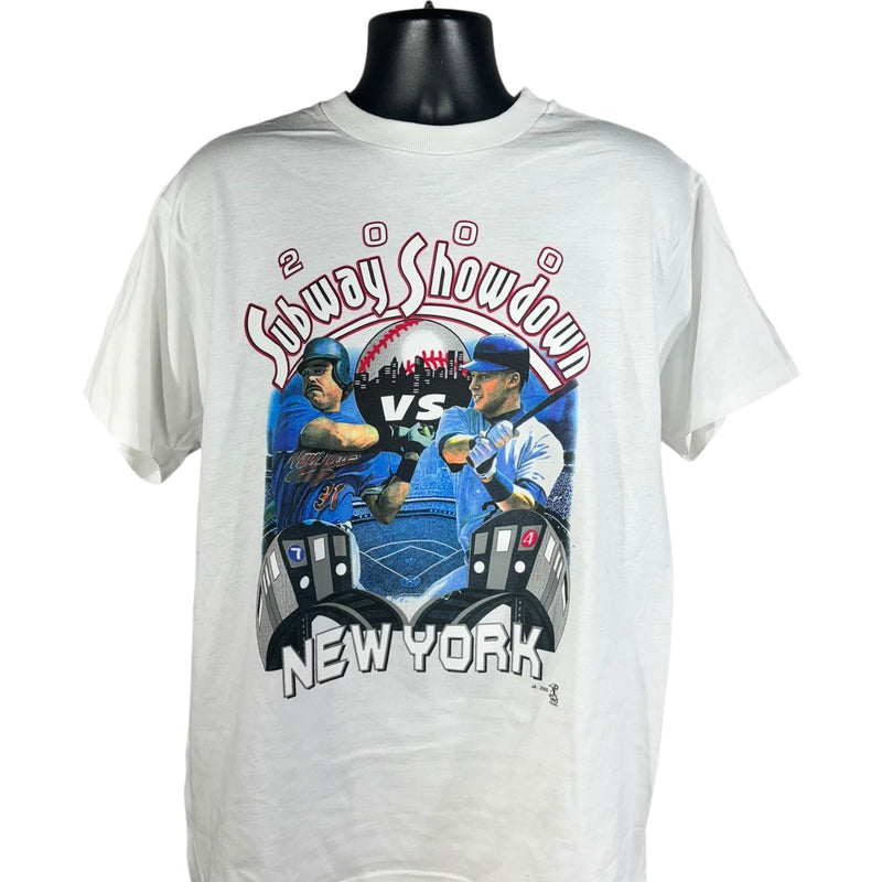 Vintage NY Yankees vs. NY Mets Subway Series MLB Tee