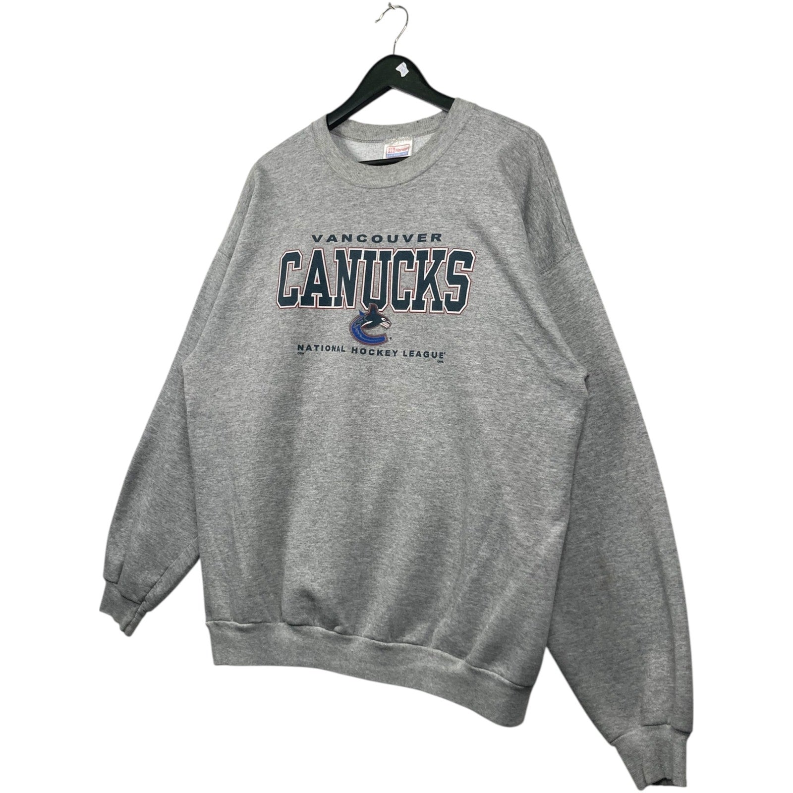 Vintage Vancouver Canucks Print NHL Crewneck Crewneck