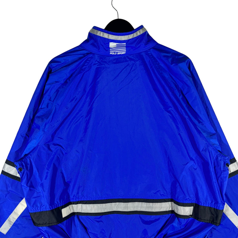 Vintage Polo Sport Full Zip Windbreaker