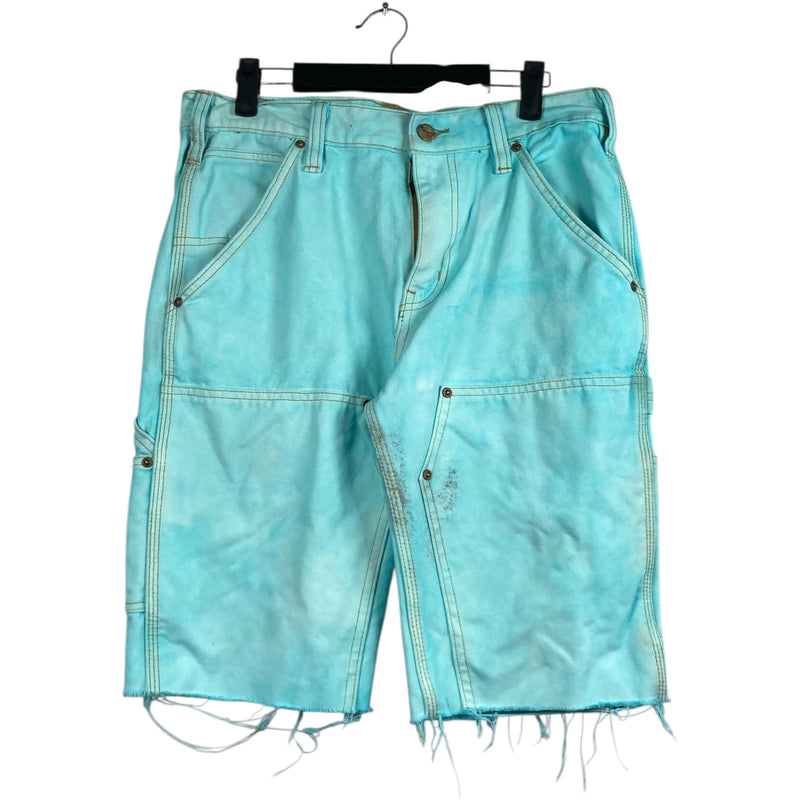 Vintage Carhartt Raw Hem Frayed Relaxed Cargo Shorts 32