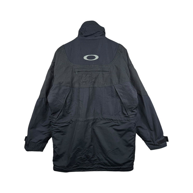 Vintage Oakley Tactical Nylon Cargo Workwear Jacket
