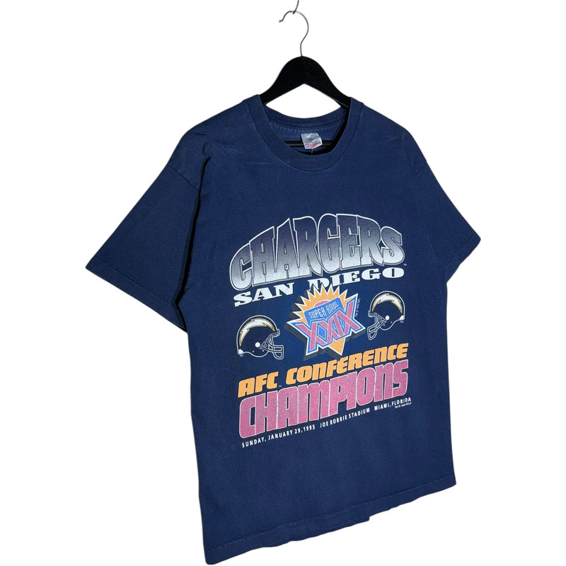 Vintage San Diego Chargers Super Bowl XXIX NFL T-Shirt