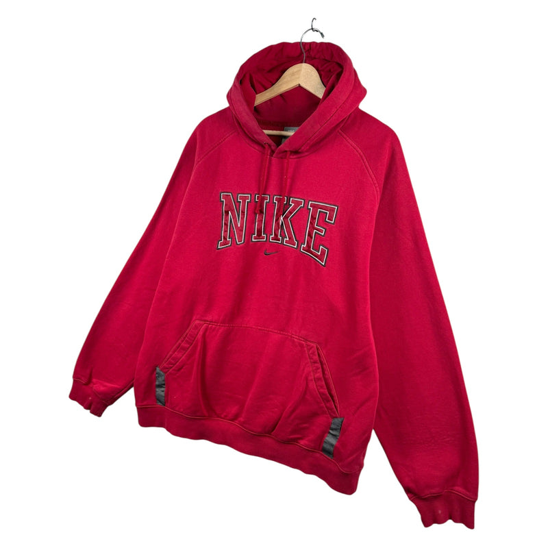 Vintage Nike Spell Out Embroidered Logo Hoodie