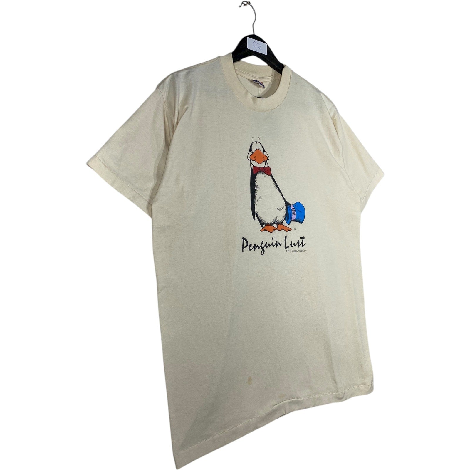 Vintage Penguin Last Graphic Print T-Shirt