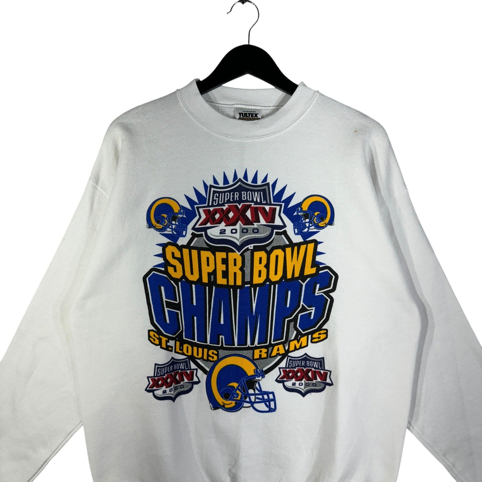 Vintage St. Louis Rams Super Bowl Champs Crewneck 2000