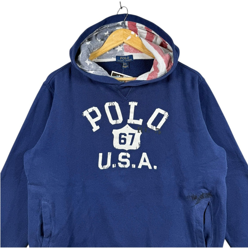 Vintage Polo Ralph Lauren USA 67 Hoodie