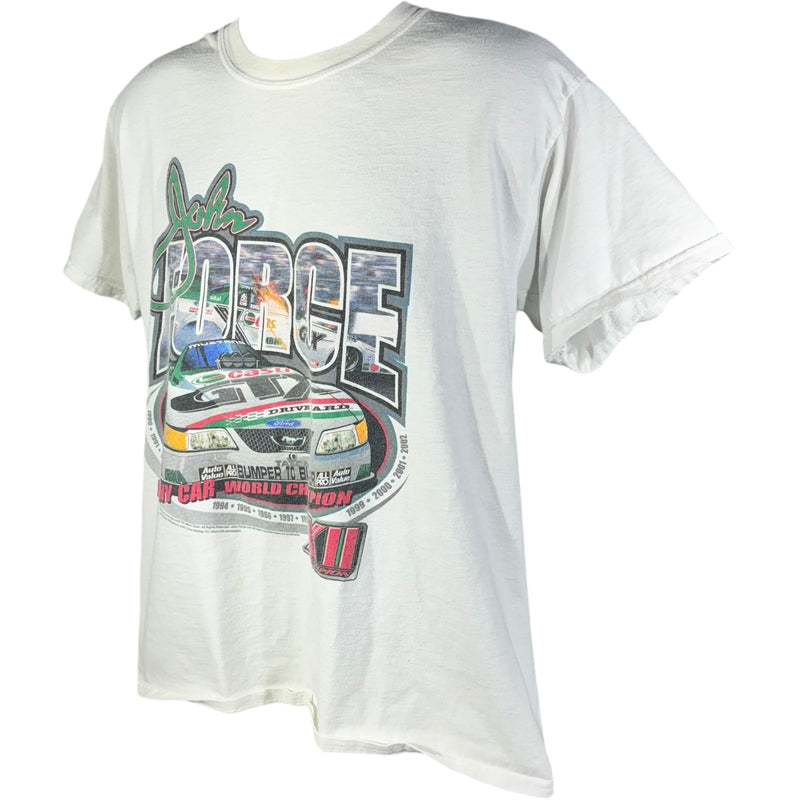 Vintage John Force Funny Car World Champion Tee