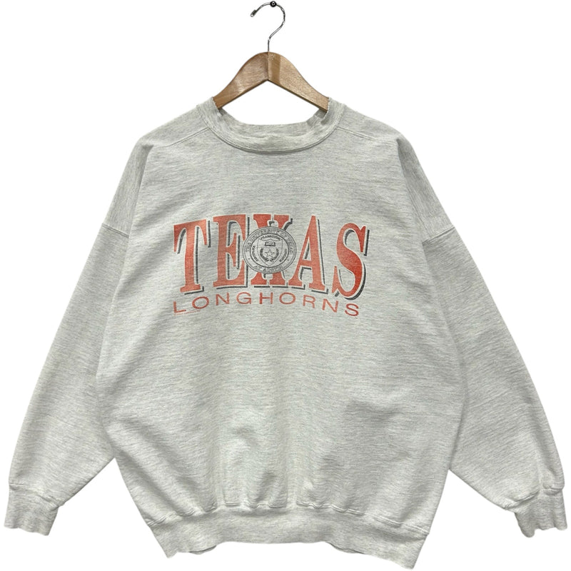 Vintage University Of Texas Longhorns Spellout Crewneck 90s