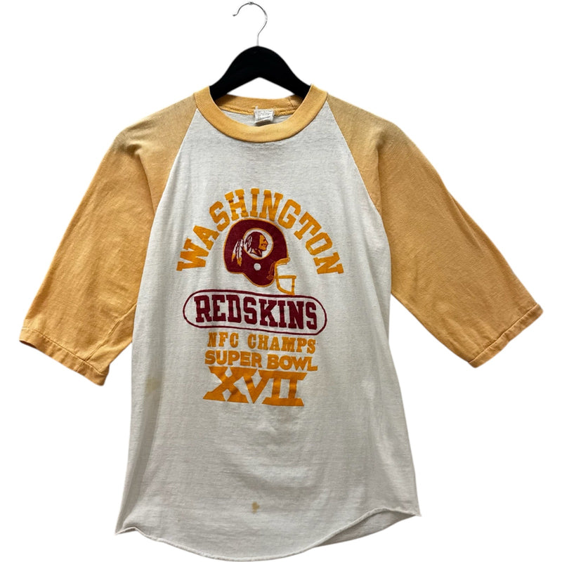 Vintage Youth Washington Redskins 3/4 Sleeve Super Bowl 1983 Tee