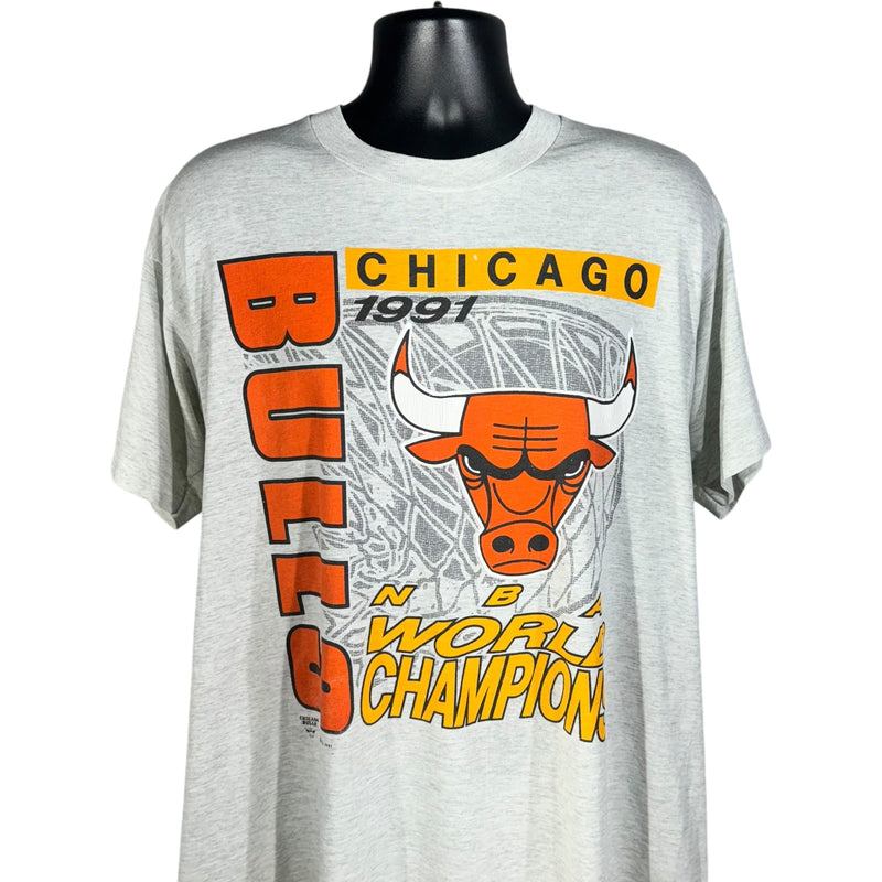 Vintage Chicago Bulls World Champions Tee 1991