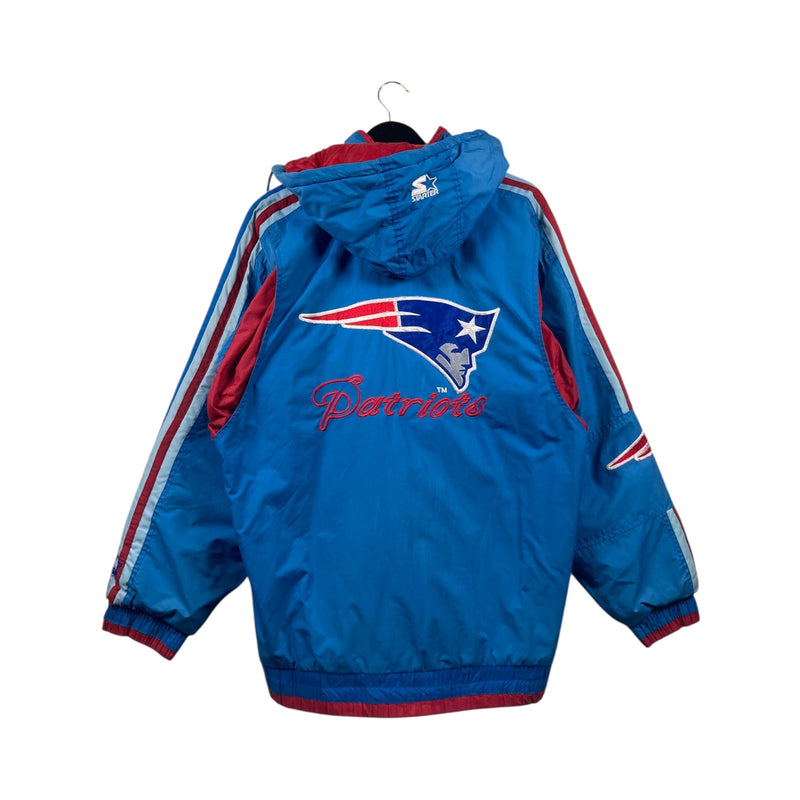 Vintage Starter New England Patriots NFL Hooded Jacket