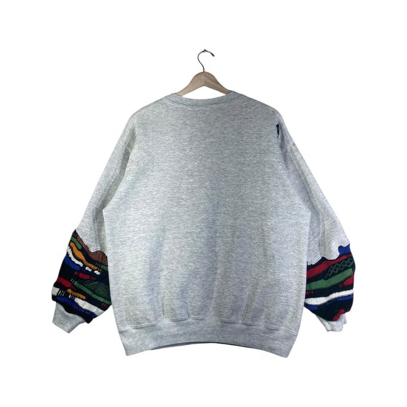Vintage Denver Broncos Southwestern Patchwork NFL Crewneck